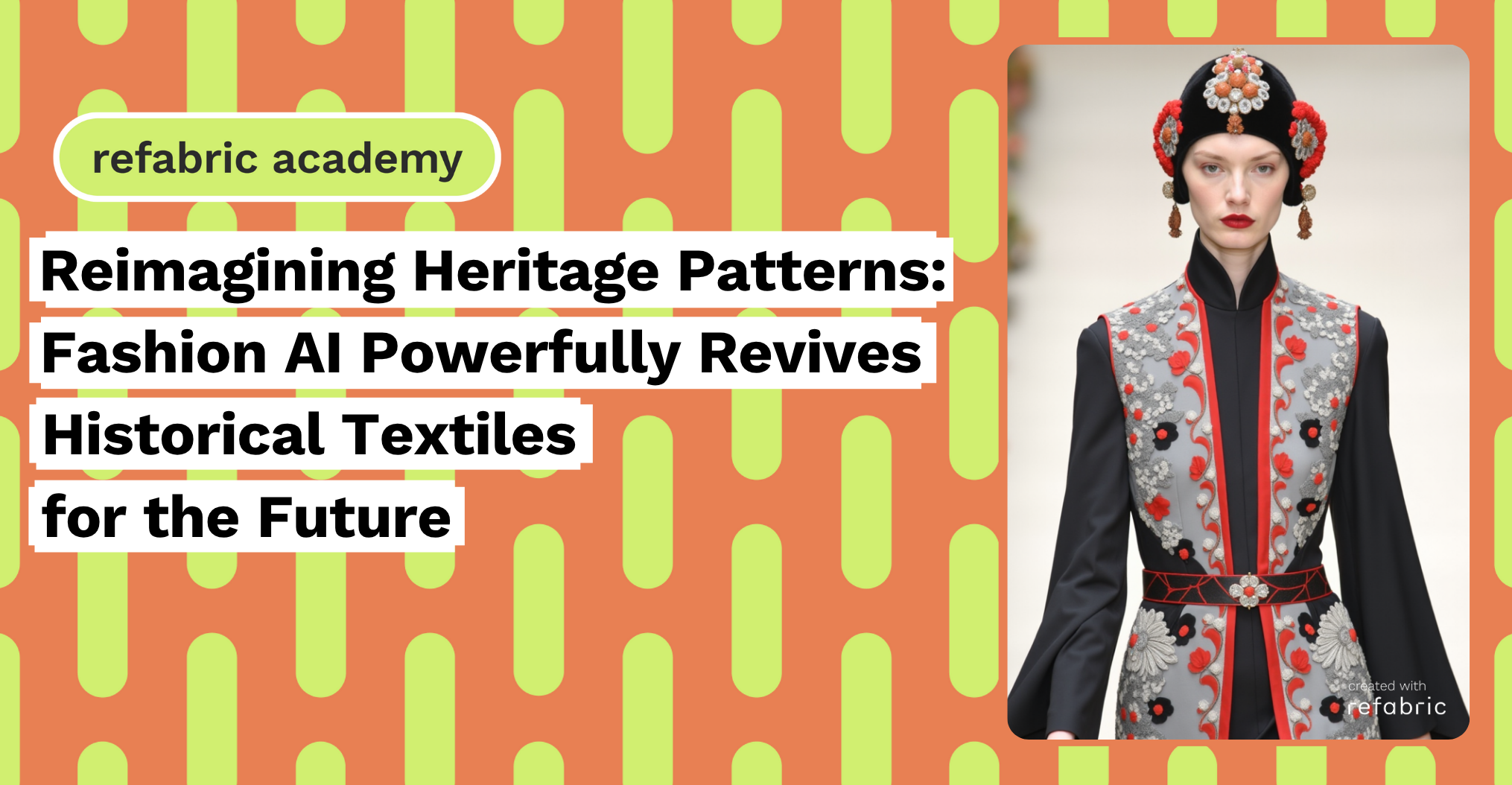 Reimagining Heritage Patterns_ Fashion AI Powerfully Revives Historical Textiles for the Future